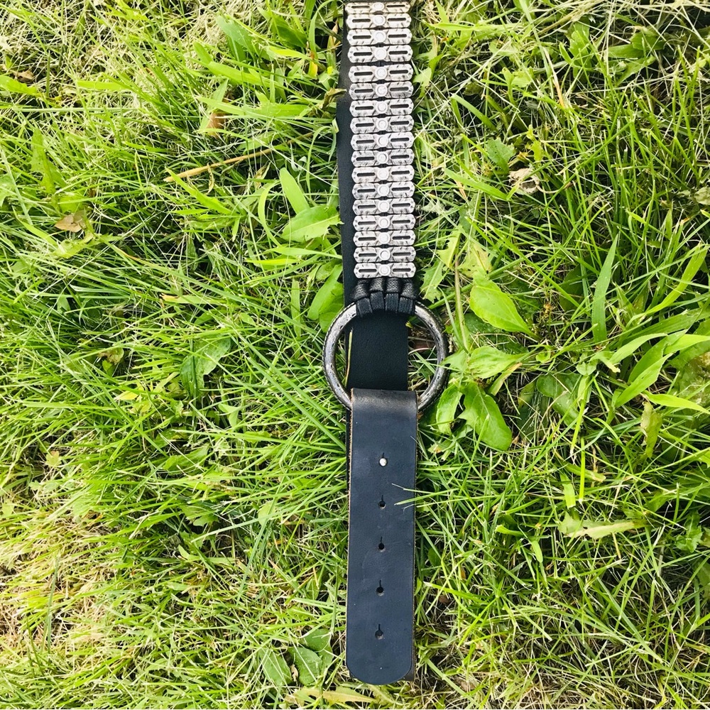 Lovely genuine leather belt in size L made in Italy by Antoniazzi Fienzi